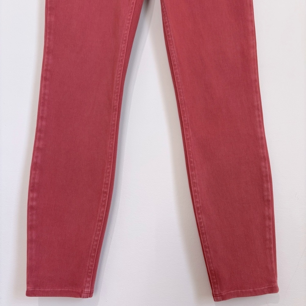 Spanx High Rise Coral Pull on ankle jeans W26 - Picture 5 of 16